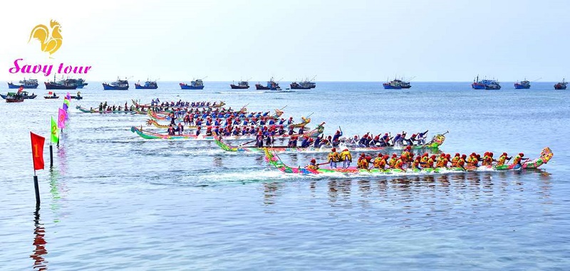 Đua Thuyền tại Lý Sơn